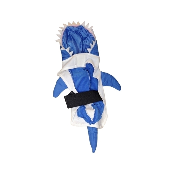 𝅺PLUSH Doggie Blue Shark Costume Med New No Tag - Picture 3 of 5